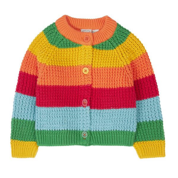 Frugi Cuddly Stripe Cardigan